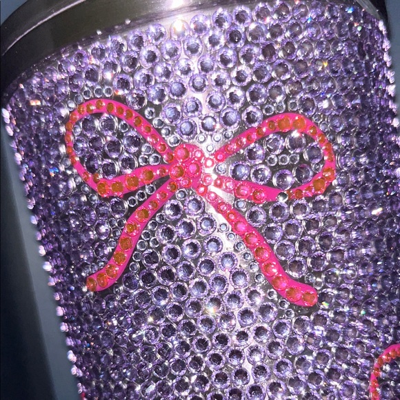 Hydrapeak classics Sparkling 25 ounce Purple Tumbler with Pink Accents - Picture 3 of 11